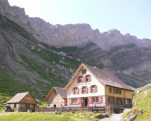 Berggasthaus Mesmer — Berggasthaus in Wasserauen (AI) auf 1620 m ü.M.