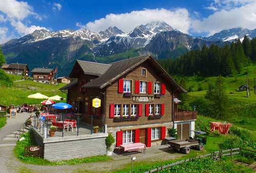 Berggasthaus Edelweiss — Berggasthaus in Bristen (UR) auf 1420 m ü.M.