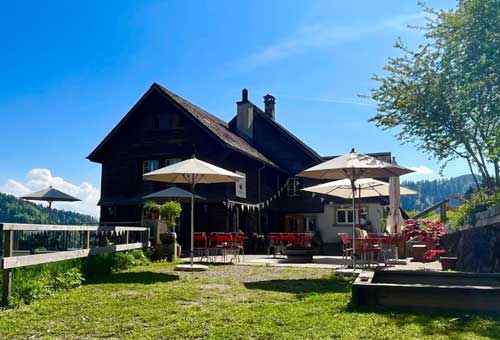 Berggasthaus Sennhütte — Berggasthaus in Steg im Tösstal (ZH) auf 1028 m ü.M.