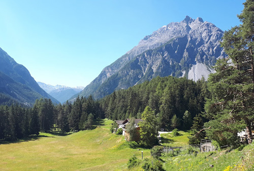 Pension-Restaurant Avrona — Berggasthaus in Tarasp (GR) auf 1450 m ü.M.